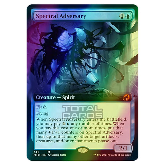 Magic The Gathering - Innistrad - Midnight Hunt - Spectral Adversary - 341/277 (Foil)