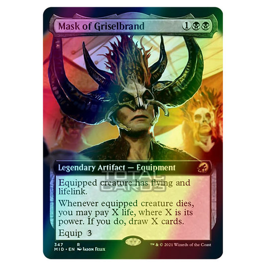 Magic The Gathering - Innistrad - Midnight Hunt - Mask of Griselbrand - 347/277 (Foil)