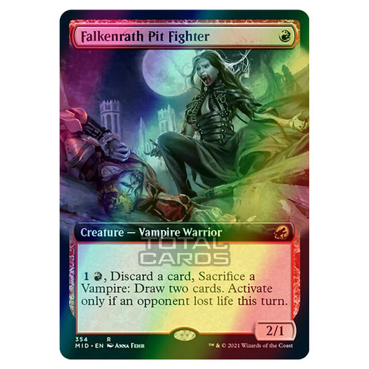 Magic The Gathering - Innistrad - Midnight Hunt - Falkenrath Pit Fighter - 354/277 (Foil)