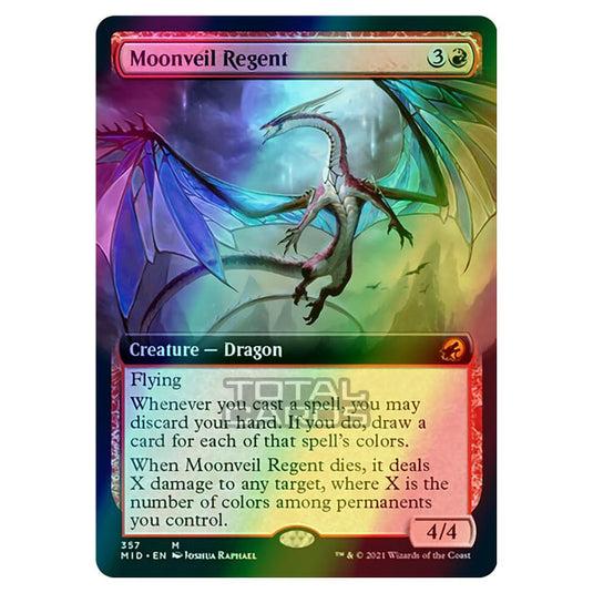 Magic The Gathering - Innistrad - Midnight Hunt - Moonveil Regent - 357/277 (Foil)