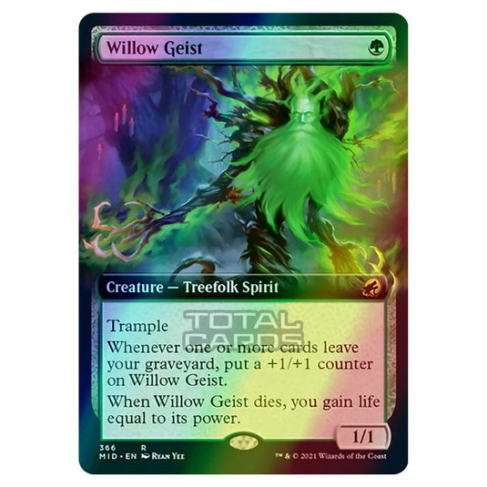 Magic The Gathering - Innistrad - Midnight Hunt - Willow Geist - 366/277 (Foil)