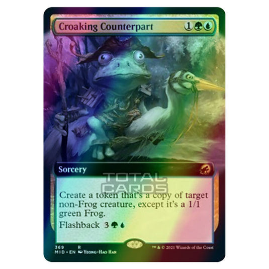 Magic The Gathering - Innistrad - Midnight Hunt - Croaking Counterpart - 369/277 (Foil)