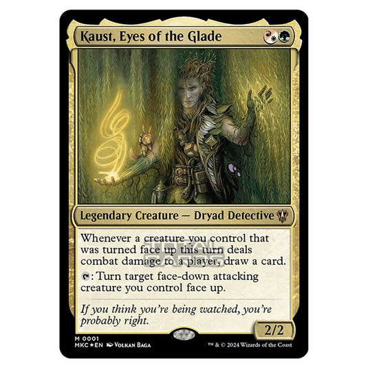 Magic The Gathering - Murders at Karlov Manor - Commander - Kaust, Eyes of the Glade - 0001