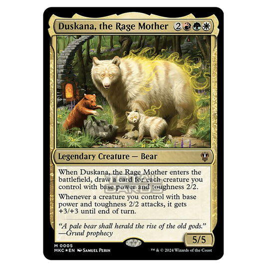 Magic The Gathering - Murders at Karlov Manor - Commander - Duskana, the Rage Mother - 0005