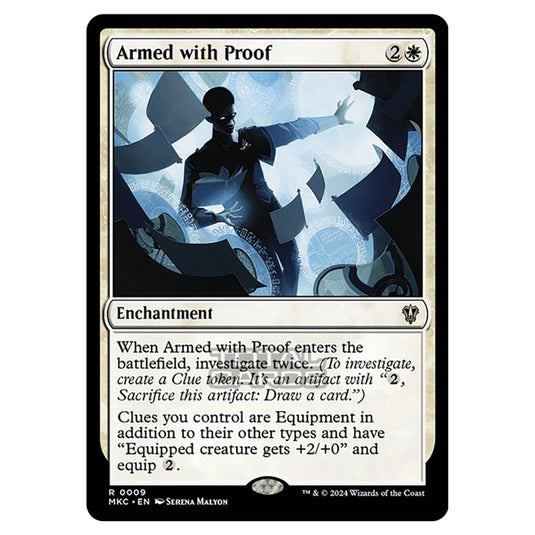 Magic The Gathering - Murders at Karlov Manor - Commander - Armed with Proof - 0009