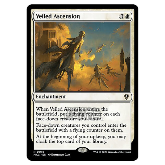 Magic The Gathering - Murders at Karlov Manor - Commander - Veiled Ascension - 0018