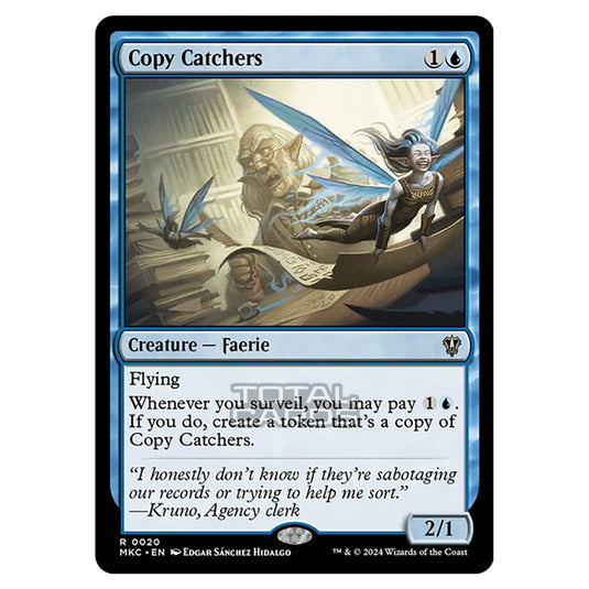 Magic The Gathering - Murders at Karlov Manor - Commander - Copy Catchers - 0020