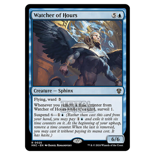 Magic The Gathering - Murders at Karlov Manor - Commander - Watcher of Hours - 0025