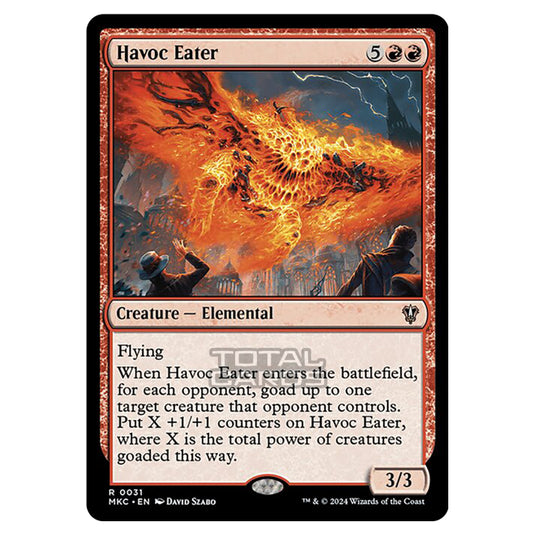 Magic The Gathering - Murders at Karlov Manor - Commander - Havoc Eater - 0031