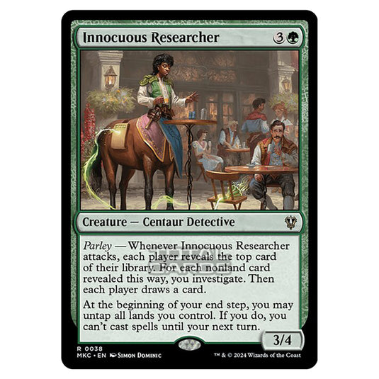 Magic The Gathering - Murders at Karlov Manor - Commander - Innocuous Researcher - 0038