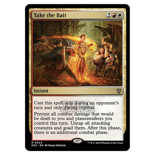 Magic The Gathering - Murders at Karlov Manor - Commander - Take the Bait - 0043