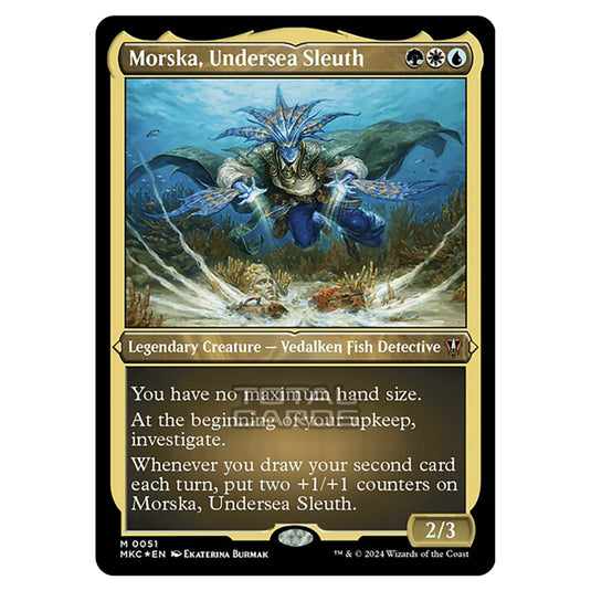 Magic The Gathering - Murders at Karlov Manor - Commander - Morska, Undersea Sleuth - 0051