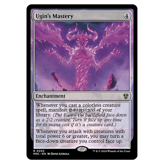 Magic The Gathering - Murders at Karlov Manor - Commander - Ugin's Mastery - 0053