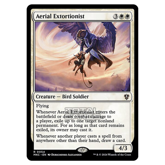 Magic The Gathering - Murders at Karlov Manor - Commander - Aerial Extortionist - 0054