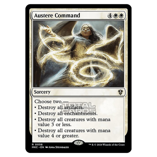 Magic The Gathering - Murders at Karlov Manor - Commander - Austere Command - 0056