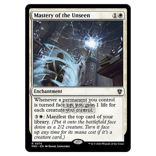 Magic The Gathering - Murders at Karlov Manor - Commander - Mastery of the Unseen - 0074