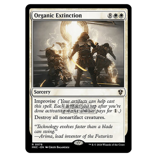 Magic The Gathering - Murders at Karlov Manor - Commander - Organic Extinction - 0076