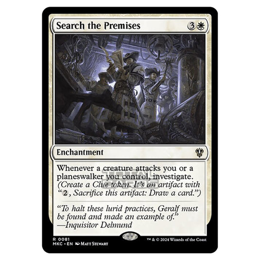 Magic The Gathering - Murders at Karlov Manor - Commander - Search the Premises - 0081