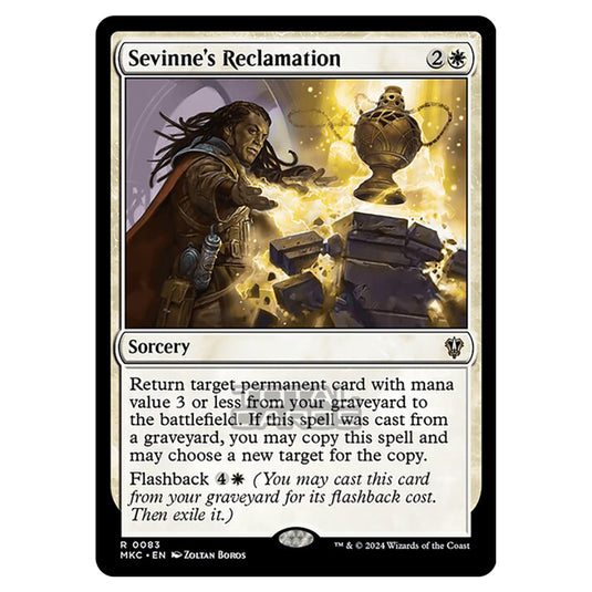 Magic The Gathering - Murders at Karlov Manor - Commander - Sevinne's Reclamation - 0083