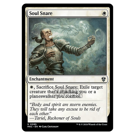 Magic The Gathering - Murders at Karlov Manor - Commander - Soul Snare - 0085