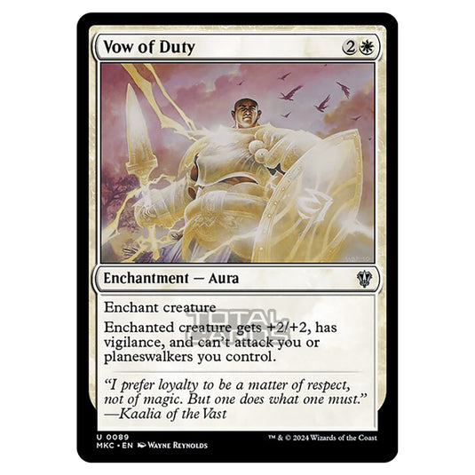 Magic The Gathering - Murders at Karlov Manor - Commander - Vow of Duty - 0089