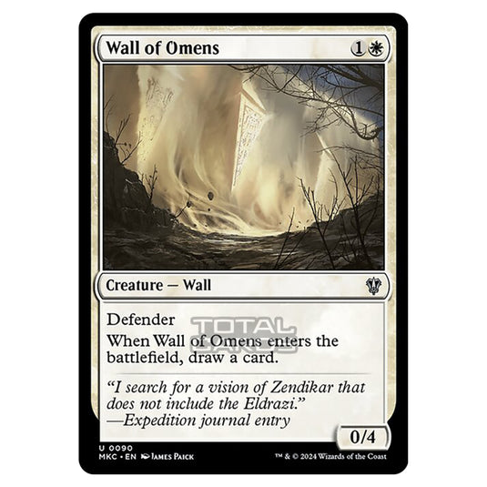 Magic The Gathering - Murders at Karlov Manor - Commander - Wall of Omens - 0090