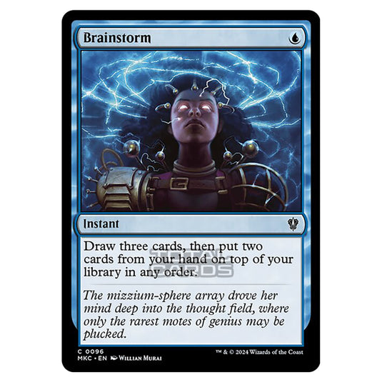 Magic The Gathering - Murders at Karlov Manor - Commander - Brainstorm - 0096