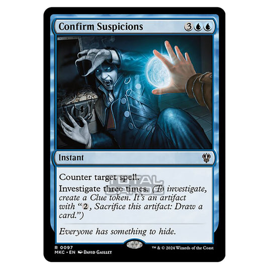 Magic The Gathering - Murders at Karlov Manor - Commander - Confirm Suspicions - 0097