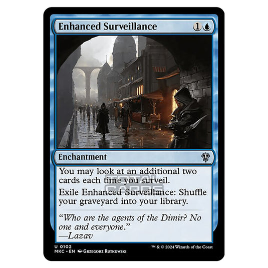 Magic The Gathering - Murders at Karlov Manor - Commander - Enhanced Surveillance - 0102