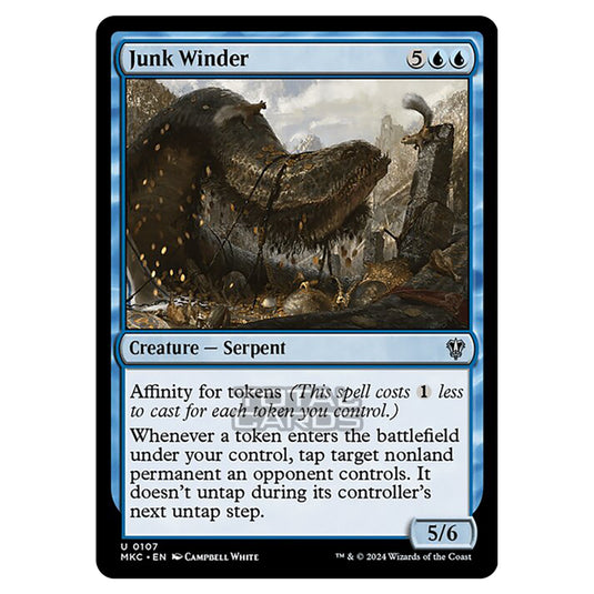 Magic The Gathering - Murders at Karlov Manor - Commander - Junk Winder - 0107