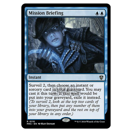 Magic The Gathering - Murders at Karlov Manor - Commander - Mission Briefing - 0110