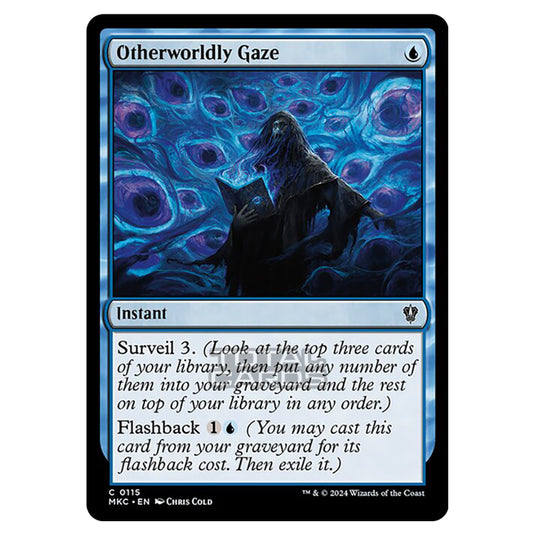 Magic The Gathering - Murders at Karlov Manor - Commander - Otherworldly Gaze - 0115