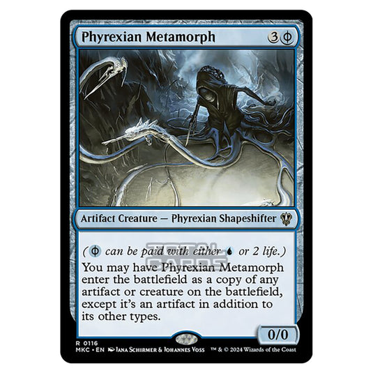 Magic The Gathering - Murders at Karlov Manor - Commander - Phyrexian Metamorph - 0116