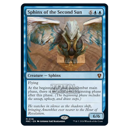 Magic The Gathering - Murders at Karlov Manor - Commander - Sphinx of the Second Sun - 0118