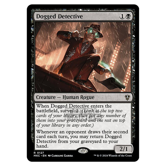 Magic The Gathering - Murders at Karlov Manor - Commander - Dogged Detective - 0127