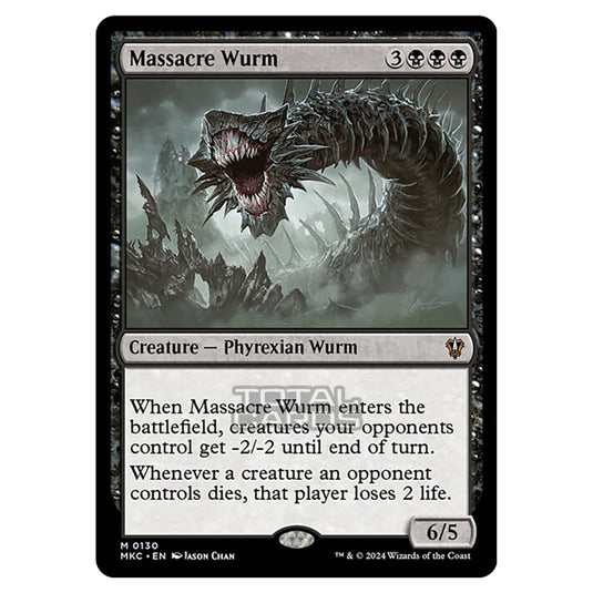 Magic The Gathering - Murders at Karlov Manor - Commander - Massacre Wurm - 0130