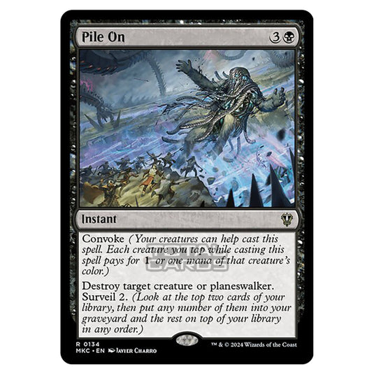 Magic The Gathering - Murders at Karlov Manor - Commander - Pile On - 0134