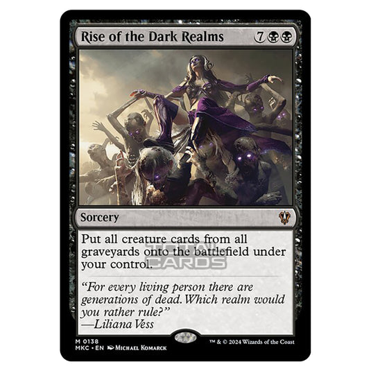 Magic The Gathering - Murders at Karlov Manor - Commander - Rise of the Dark Realms - 0138