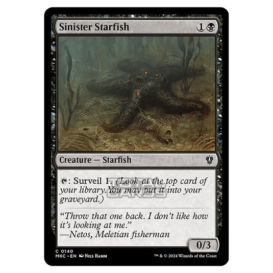 Magic The Gathering - Murders at Karlov Manor - Commander - Sinister Starfish - 0140