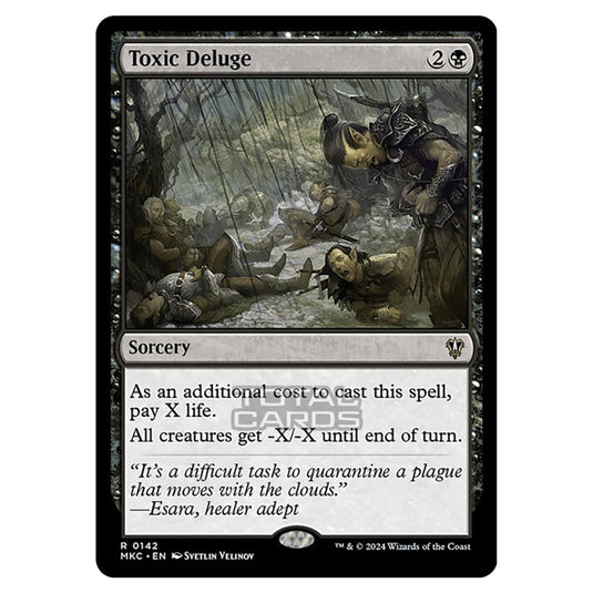 Magic The Gathering - Murders at Karlov Manor - Commander - Toxic Deluge - 0142