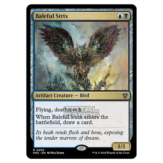 Magic The Gathering - Murders at Karlov Manor - Commander - Baleful Strix - 0200