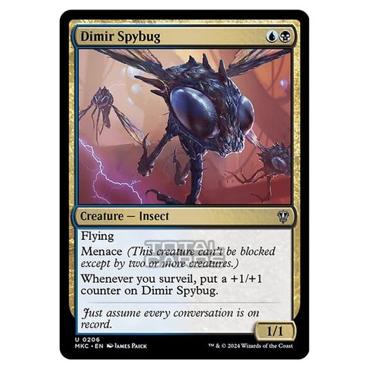 Magic The Gathering - Murders at Karlov Manor - Commander - Dimir Spybug - 0206