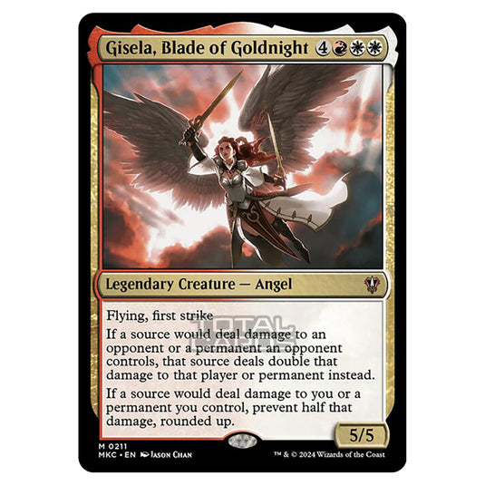 Magic The Gathering - Murders at Karlov Manor - Commander - Gisela, Blade of Goldnight - 0211