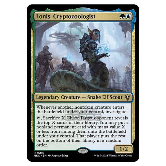 Magic The Gathering - Murders at Karlov Manor - Commander - Lonis, Cryptozoologist - 0215