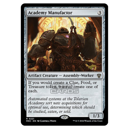 Magic The Gathering - Murders at Karlov Manor - Commander - Academy Manufactor - 0221