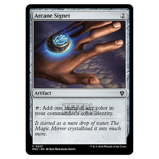 Magic The Gathering - Murders at Karlov Manor - Commander - Arcane Signet - 0223