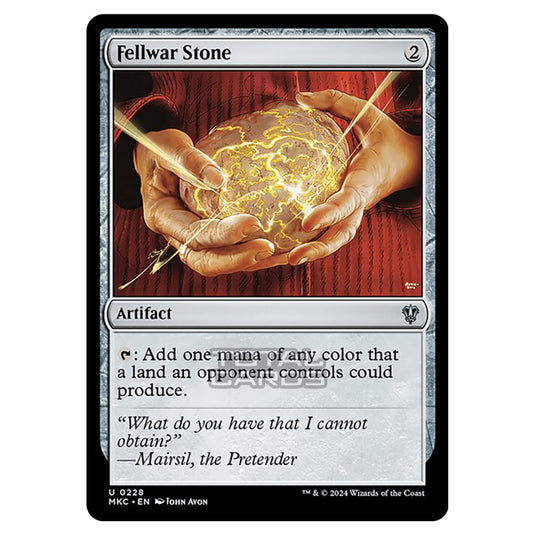 Magic The Gathering - Murders at Karlov Manor - Commander - Fellwar Stone - 0228