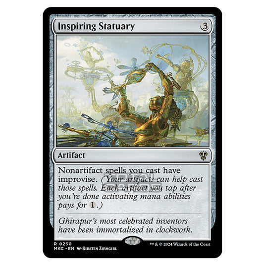 Magic The Gathering - Murders at Karlov Manor - Commander - Inspiring Statuary - 0230