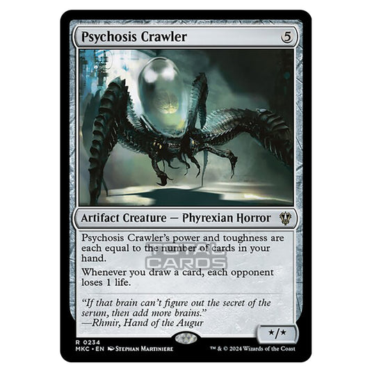 Magic The Gathering - Murders at Karlov Manor - Commander - Psychosis Crawler - 0234