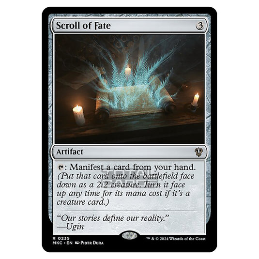 Magic The Gathering - Murders at Karlov Manor - Commander - Scroll of Fate - 0235